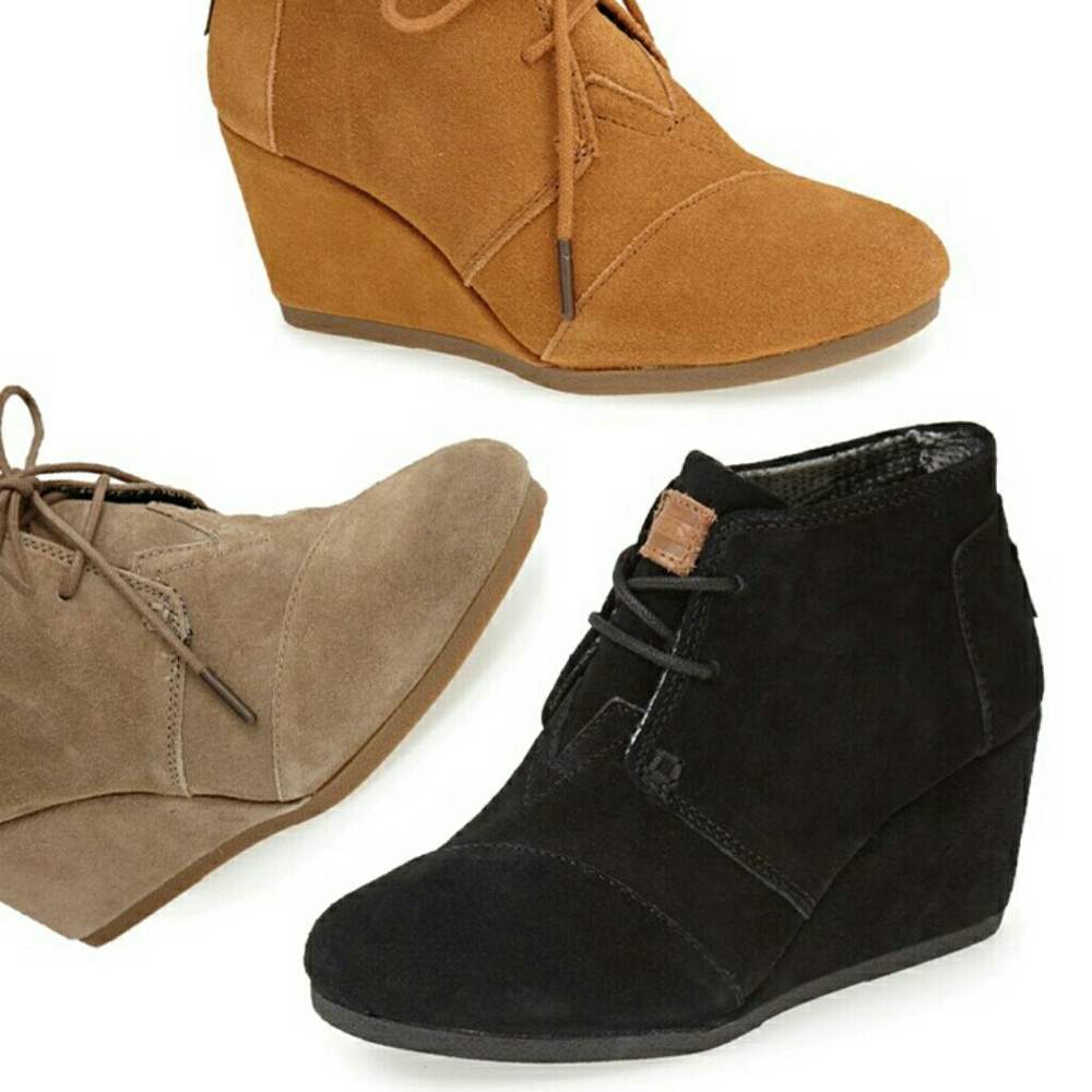 TOMS desert wedge